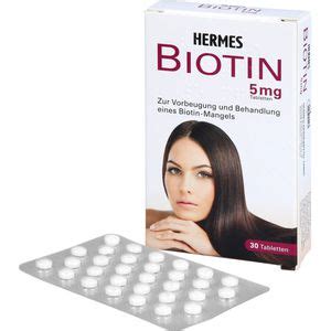 biotin hermes 2 5 mg tabletten|BIOTIN HERMES 5 mg Tabletten .